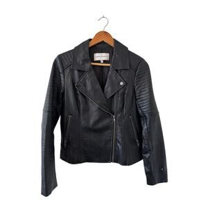 Cupcakes and Cashmere Black Leather Jacket